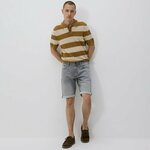 Reserved - Plisirani šorts slim fit svetlo siva 87% COTTON, 12% POLYESTER, 1% ELASTANE 8572H-09J