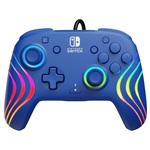 PDP Nintendo Switch Afterglow Wave Wired Controller Blue