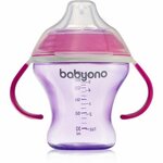 BabyOno Šolja no-spill sa mekim piskom 260 ML