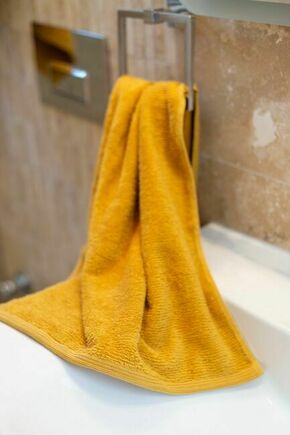 Harmony - Mustard (50 x 90) Mustard Hand Towel