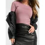 Sinsay - Bodi dugih rukava - lila lila AW 2024 3897Z-34X