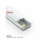 DAWN Led profil LL-ALP001-R komplet