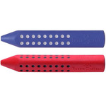 FABER CASTELL gumica za brisanje Grip 2001 187101 (Crvena/Plava)