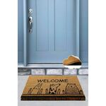 Animals Multicolor Coco Doormat