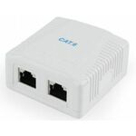 NCAC-2F6-01 Gembird CAT6 FTP 2-port surface mount box kutija za RJ45