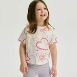 Reserved - BABIES` T-SHIRT krem 95% COTTON, 5% ELASTANE 408EC-01X