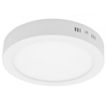 LED okrugla nadgradna panel svetiljka 6W 3000K toplo bela 120mm LNP O 6 W B