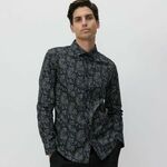 Reserved - Slim fit košulja s dezenom šareno 100% COTTON 111DS-MLC