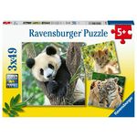 Ravensburger puzzle (slagalice) – Panda, tigar, lav