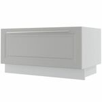 Kuhinjski element Emporium 1 vrata 90cm svetlo siva/bela