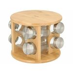 Homla Stalak za začine Bambou 19x15 8 komada