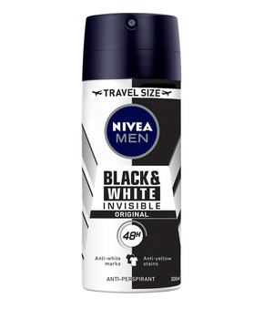 NIVEA Deo Black &amp; White Invisible dezodorans u spreju 100ml