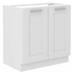 Luna kuhinjski element 2 vrata 80x52x82 beli