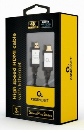 CCB HDMIL 3M Gembird HDMI kabl High speed ethernet support 3D 4K TV Select Plus Series blister 3m