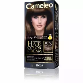 Farba za kosu Cameleo omega 5 sa dugotrajnim efektom 5.3 - DELIA