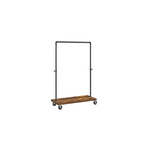Stalak za odeću Wooden 104,5x40x162cm crni