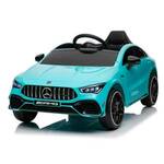 Bez brenda Mercedes CLA 45 AMG 4×4 dečiji automobil na akumulator plavi