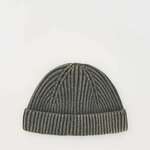 Reserved - Kapa beanie tamno siva 100% COTTON 186BE-90X