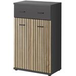 Marco Typ G komoda 60x32x96 cm artisan hrast /antracit