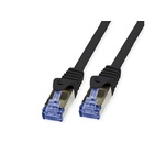 Secomp VALUE FTP Patch Cord Cat6A (Class EA) extra-flat crna 5.0m