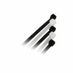 PVC vezice 7,5mm x 400mm bela, 25 kom