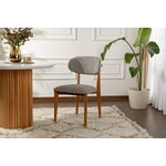 HANAH HOME Set 2 stolice Lionte Grey Dark Oak