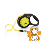 Flexi Povodac Za Pse New Classic Neon Reflect, 5m, Do 15kg