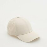 Reserved - MEN`S PEAKED CAP bež 100% COTTON 042CR-08X