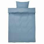 Bez brenda Set posteljine ELLEN 140x200 plava