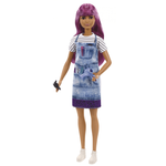 Barbie Lutka Frizerka salon Stylist GTW36