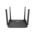 Asus RT-AX52 mesh router, Wi-Fi 6E (802.11ax), 1000Mbps/1201Mbps/1800Mbps/54Mbps, 3G, 4G