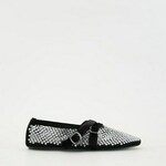 Reserved - LADIES` BALLERINAS crno 100% POLYESTER 478DB-99X