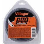 Silk za trimer 3.0mm X 50m (1LB) - Duo core - Četvrtasta nit Villager