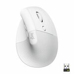 Logitech Lift Bluetooth Vertical Ergonomic Mouse - OFF-WHITE/PALE GREY