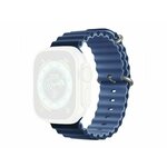 MOYE Smart Watch Ocean Strap 44/45/49mm Light Blue/Deep Navy