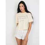 Sinsay - Dvodelna pidžama - nude nude SS 2025 456EC-02X