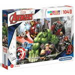 CLEMENTONI PUZZLE 104 Maxi avengers