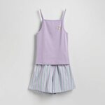 Reserved - LADIES` PYJAMA pink 100% COTTON 875CR-30X