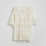 Reserved - LADIES` PONCHO boja pšenice 60% POLYAMIDE, 40% COTTON 134CP-12X