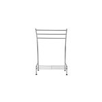 TENDANCE DRŽAČ PESKIRA SA 3 PREČKE I JEDNOM POLICOM 57X25X85 CM METAL HROM