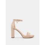 Sandale s blok potpeticama nude SS 2025 412EN