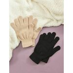 Sinsay - Komplet od 2 para rukavica - BEŽ BEŽ AW 2024 1238X-08M