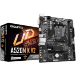 Gigabyte A520M K V2 matična ploča, Socket AM4, AMD A520, 2x DDR4, max. 64 GB, ATX/mATX