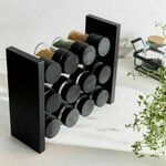 Stalak za začine OTTO 21x26cm 12kom - Black - HML
