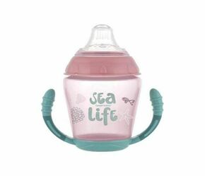Canpol flašica 230 ml - Sea Life Roza