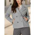 Sinsay - Kaput - svetlo siva svetlo siva SS 2025 578DA-09M