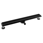 Podni slivnik PREMIUM BLACK GLOSSY 700mm