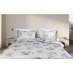 Posteljina Pesaro 200x200cm bela